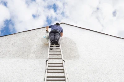 Peinture extérieure à la Chapelle-d'Aunainville — façades et ravalement